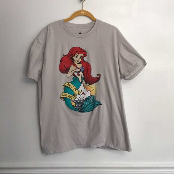 Disney Other - B2G1 UNDER $10 Disney Little Mermaid tattoo shirt